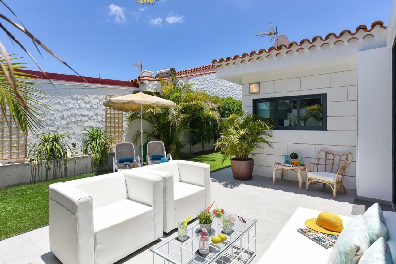 Cozy Bungalow For 6 In Playa Del Ingles Gd04 By Villagrancanaria Εξωτερικό φωτογραφία