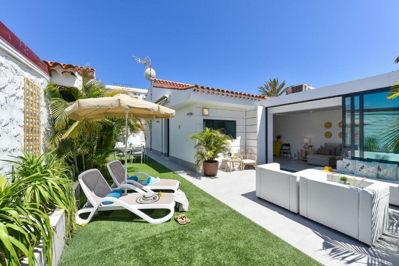 Cozy Bungalow For 6 In Playa Del Ingles Gd04 By Villagrancanaria Εξωτερικό φωτογραφία